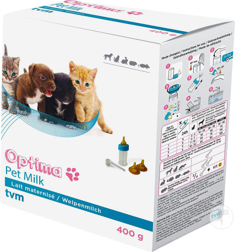 Tvm Optima Lait Maternisé Chat/Chien/Mammifères Domestiques 400g
