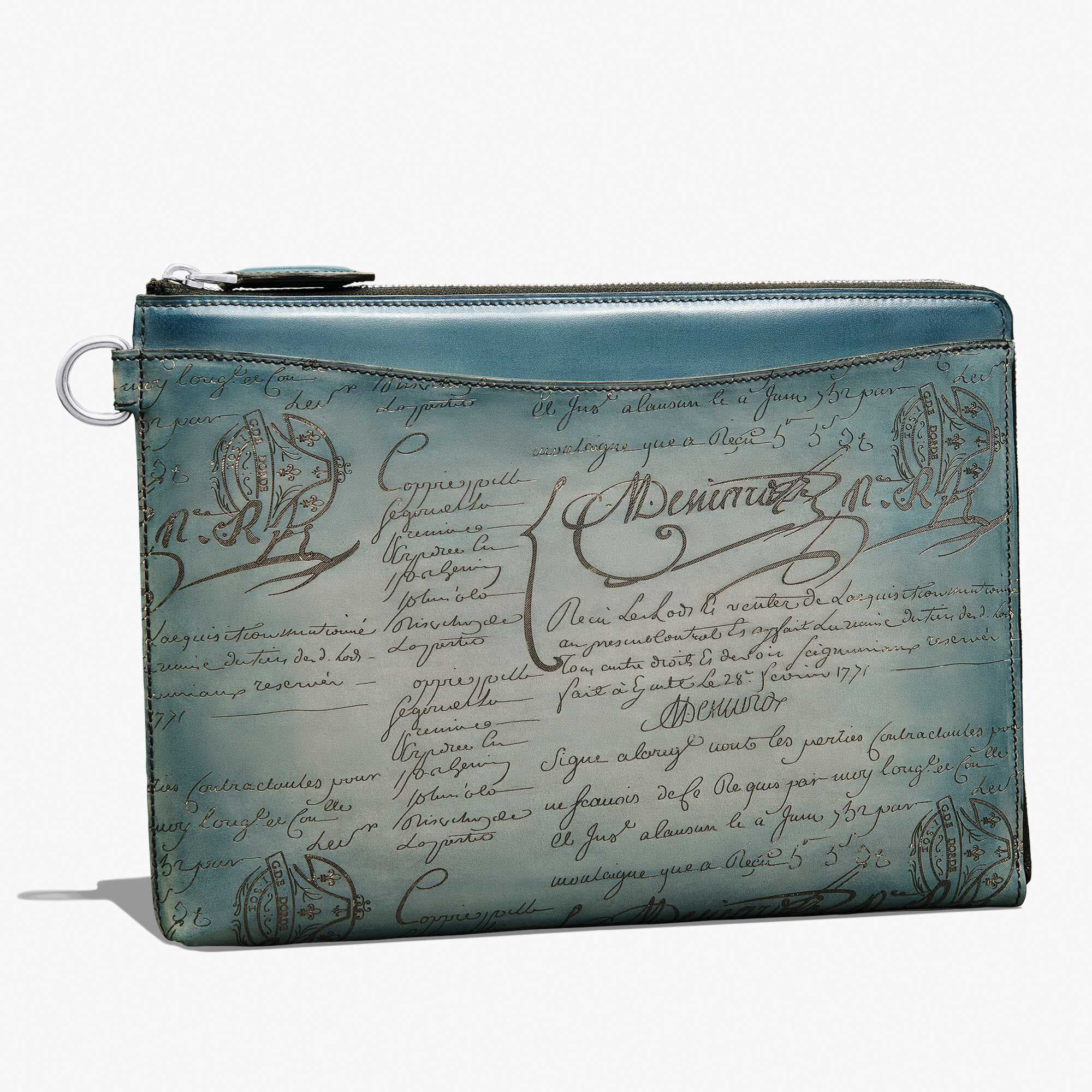 Pochette Nino GM En Cuir Scritto Swipe