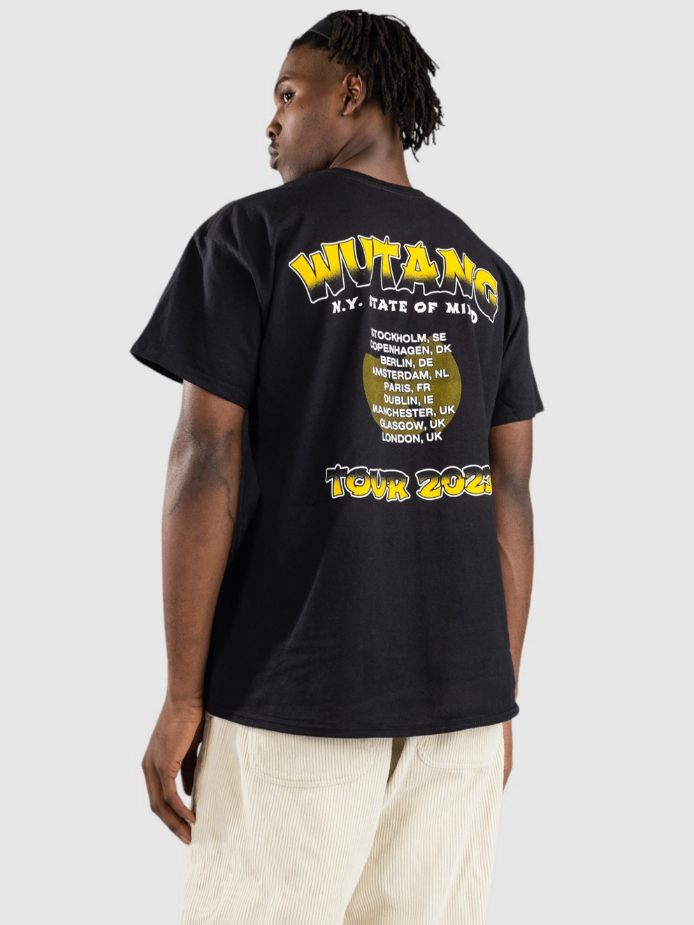Wu Tang Logo State of Mind T-Shirt black