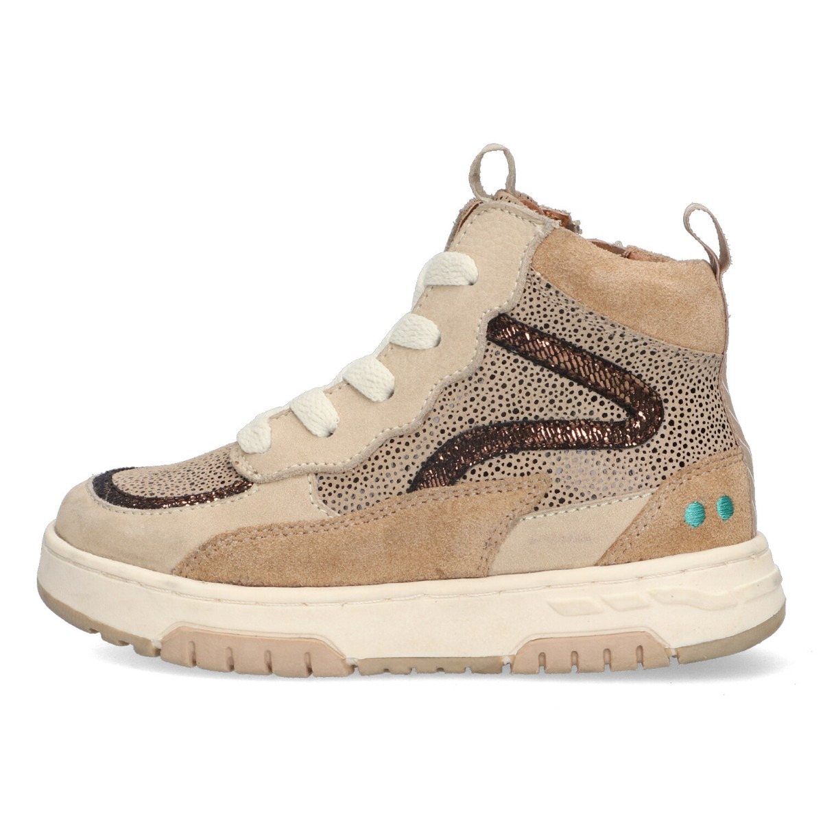 Mees Move - Hoge Sneakers Bunnies Beige