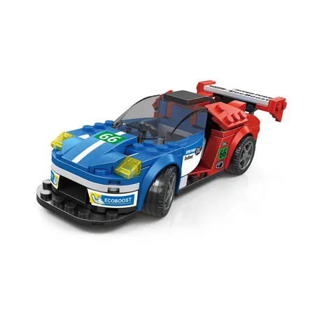 Wange Sportwagen Rot Blau