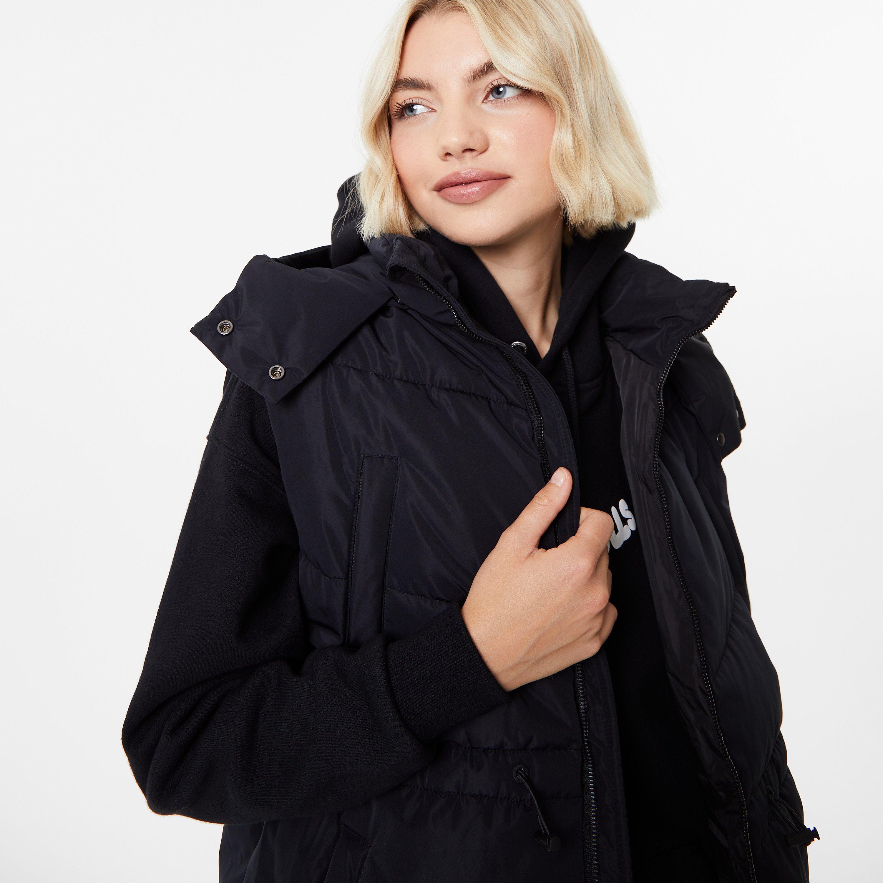 Jack Wills JW Bungee Waist Padded Gilet