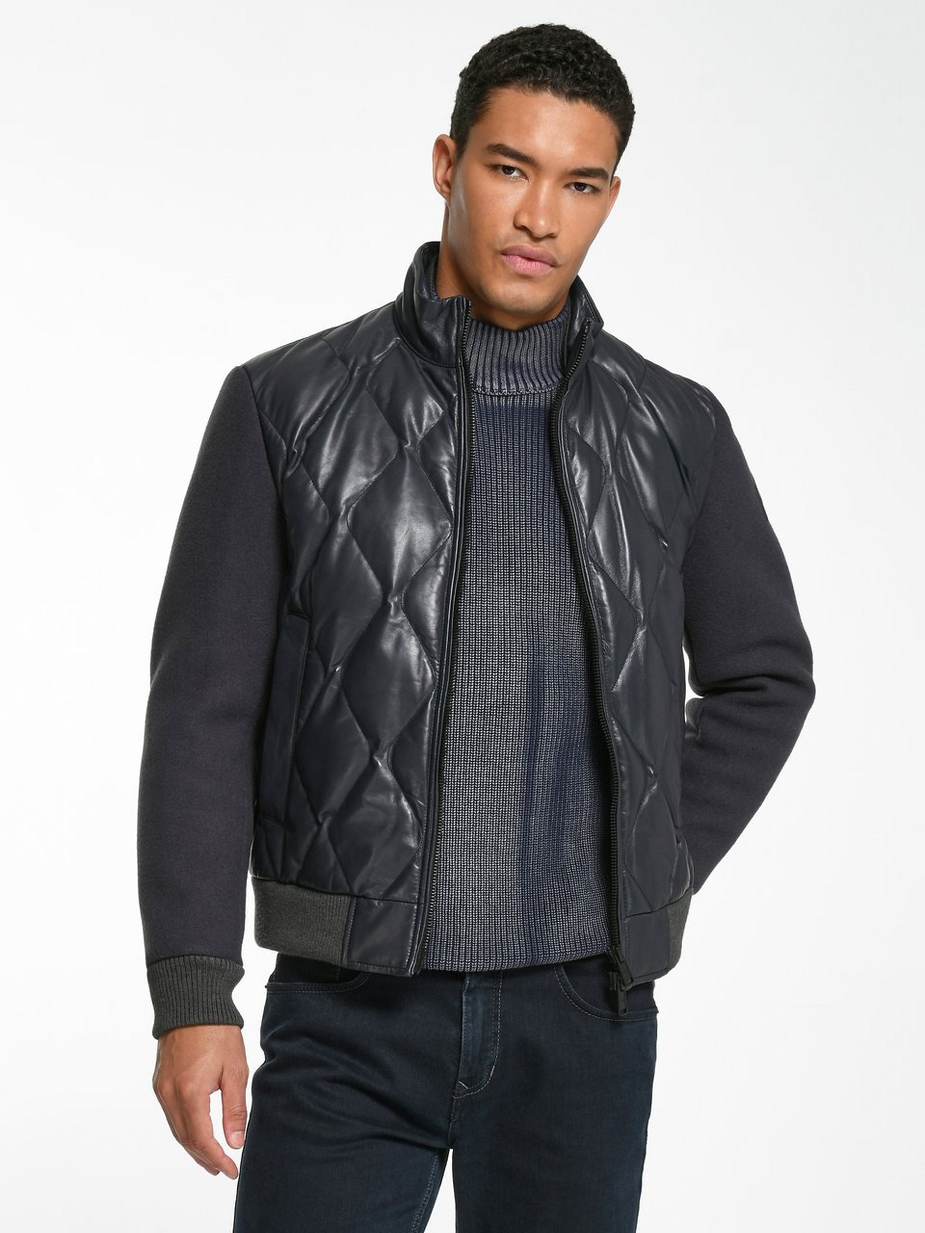 Lederjacke