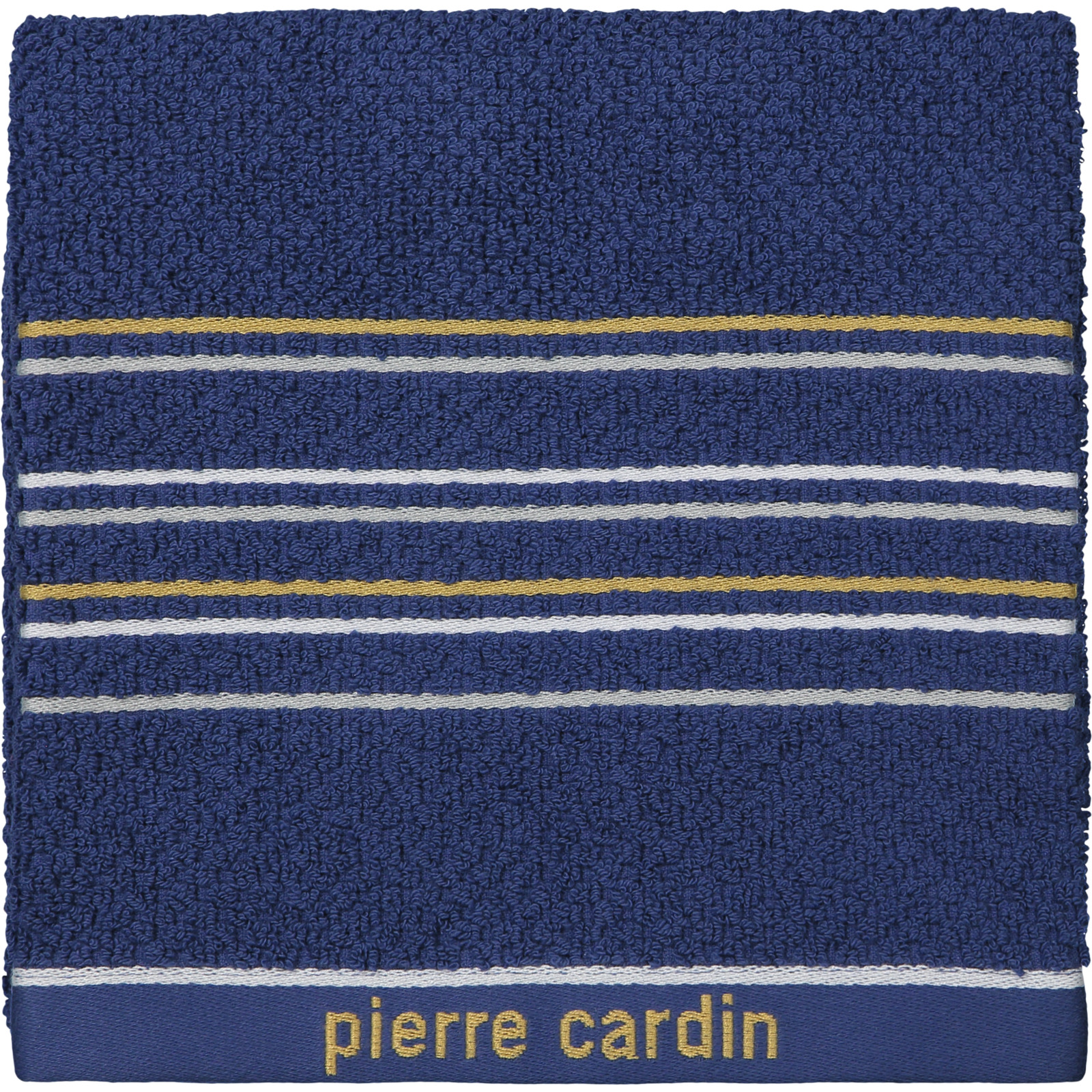 Pierre Cardin Frotteewäsche blau 50x100 Frottée Handtuch