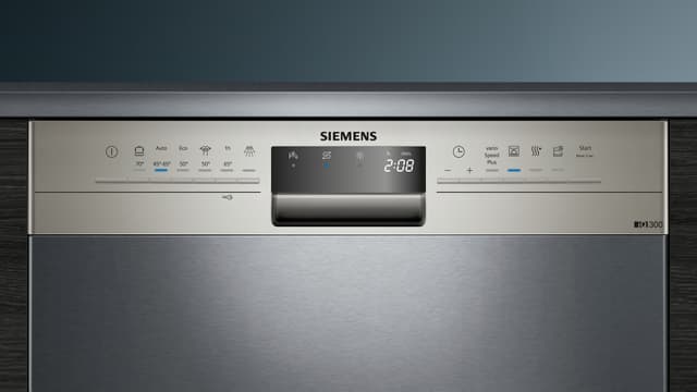 Siemens iQ300 opvaskemaskine SN436I06KS (stål)