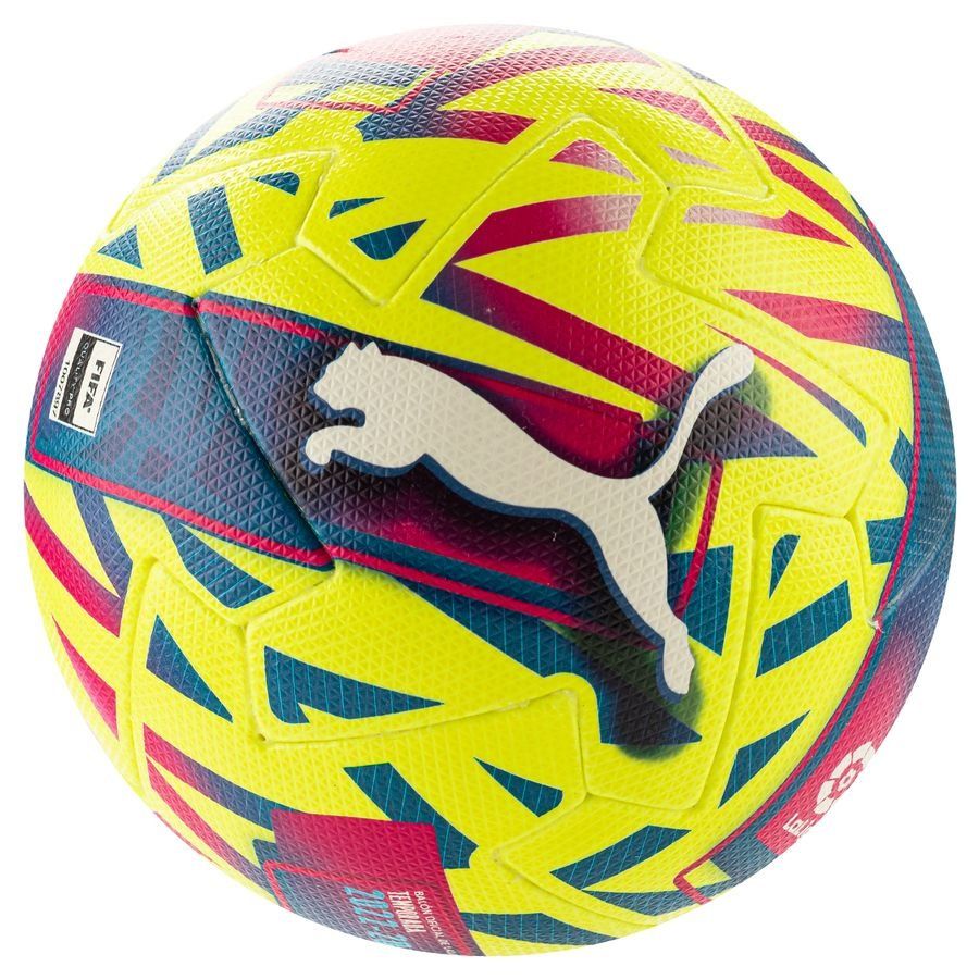 PUMA Ballon La Liga 1 Adrenalina FIFA Approved - Jaune/Violet/Turquoise