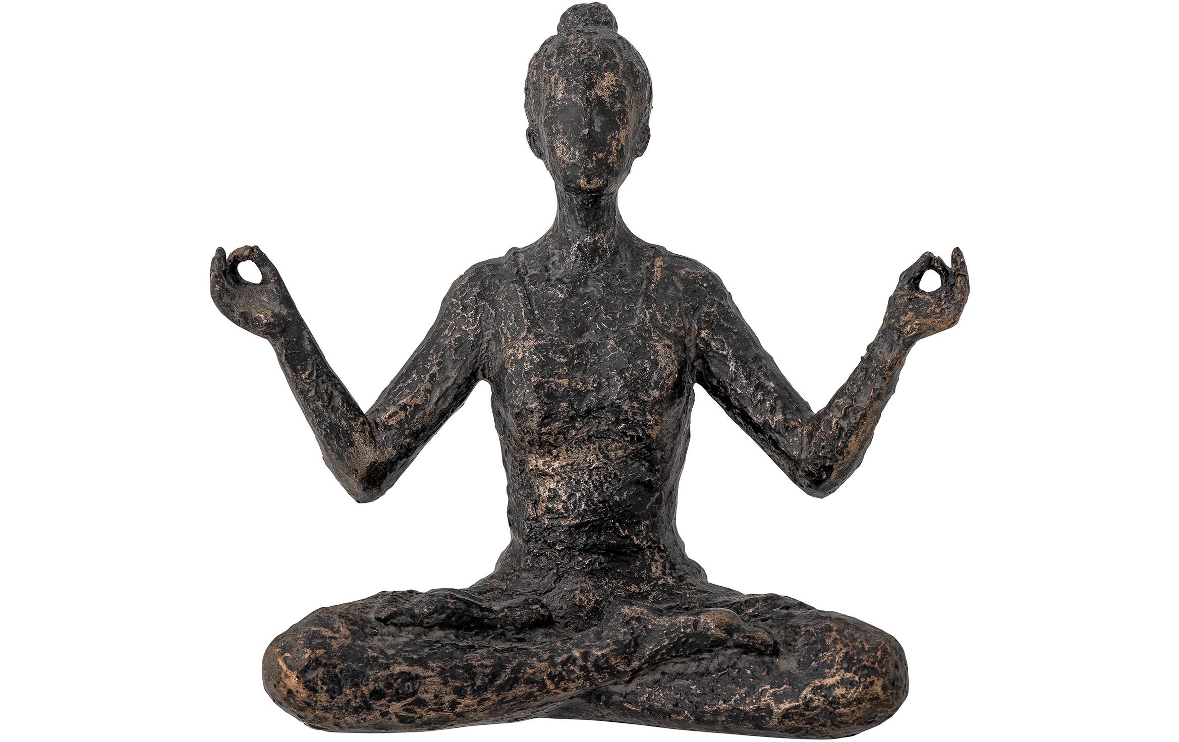 Dekofigur Miiral sitzend, 13.5 cmHandgefertigte Buddha-Skulptur