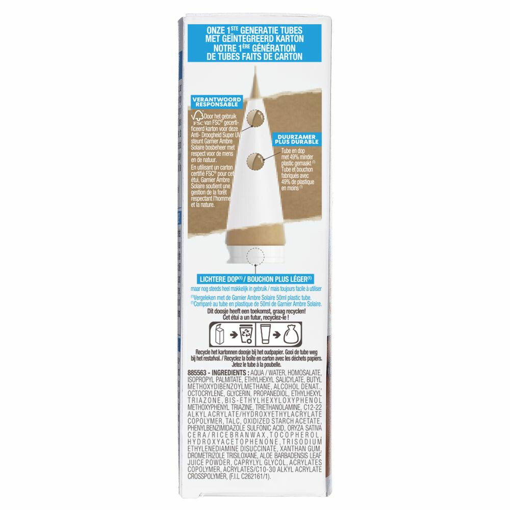 Garnier Ambre Solaire Sensitive Expert+ Anti-Age Zonnebrandmelk SPF 5050 ml