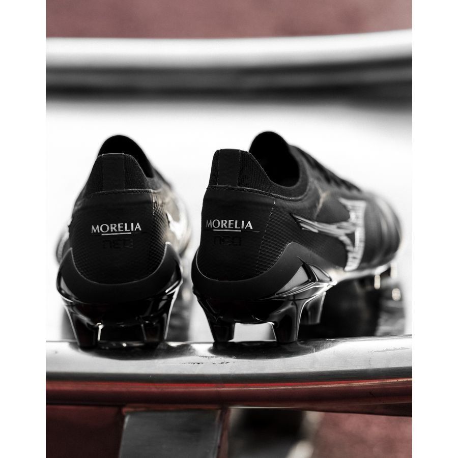Mizuno Morelia Neo IV Beta Made in Japan FG/AG Unlimited Black - Noir/Argent/Noir