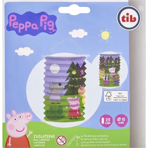 Zuglaterne Peppa Pig