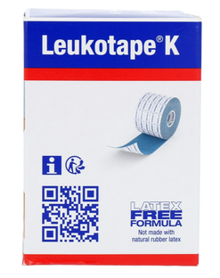 Leukoplast Leukotape K Kinesiotape Blauw 5cmx5m 1ST