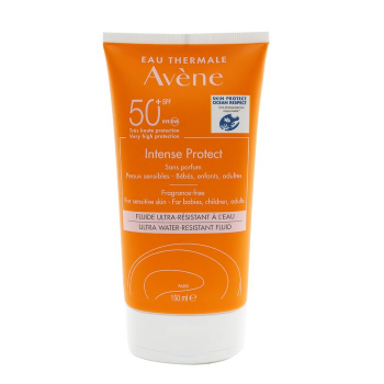 Avene Intense Protect SPF 50 (para bebês, crianças, adultos) - para pele sensível  150ml/5oz