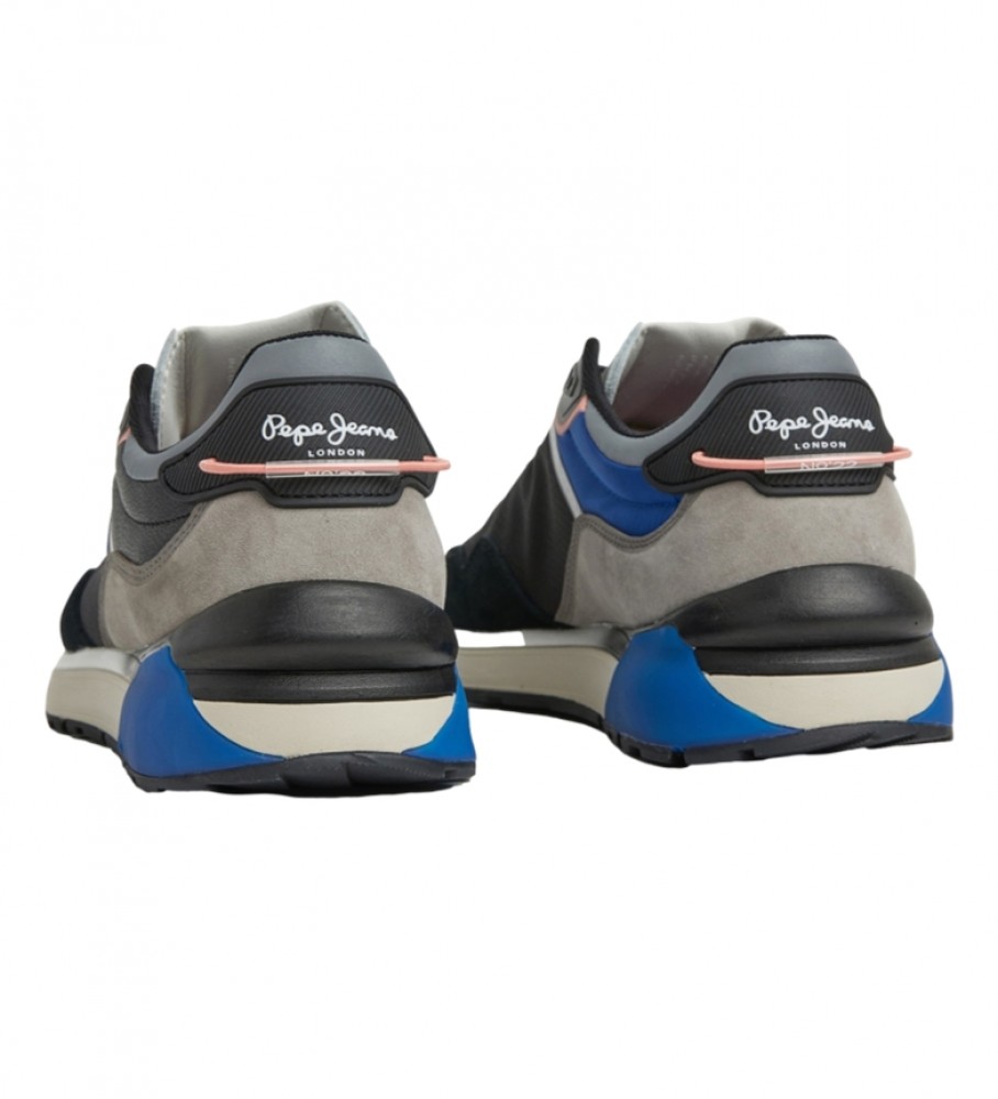 Tênis Pepe Jeans N22 Evolution M de couro preto