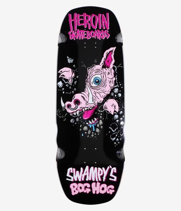 Heroin Skateboards Swampy's Bog Hog 10.75