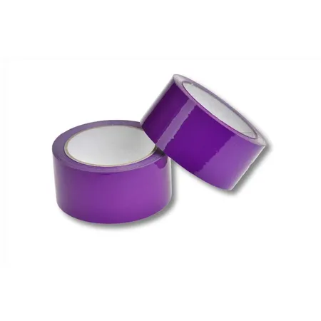 DM Folien 4x Packband / Paketklebeband / 66m X 50mm / leise abrollend / Farbe: violett