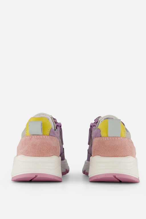 Develab Low Cut Sneakers paars Leer