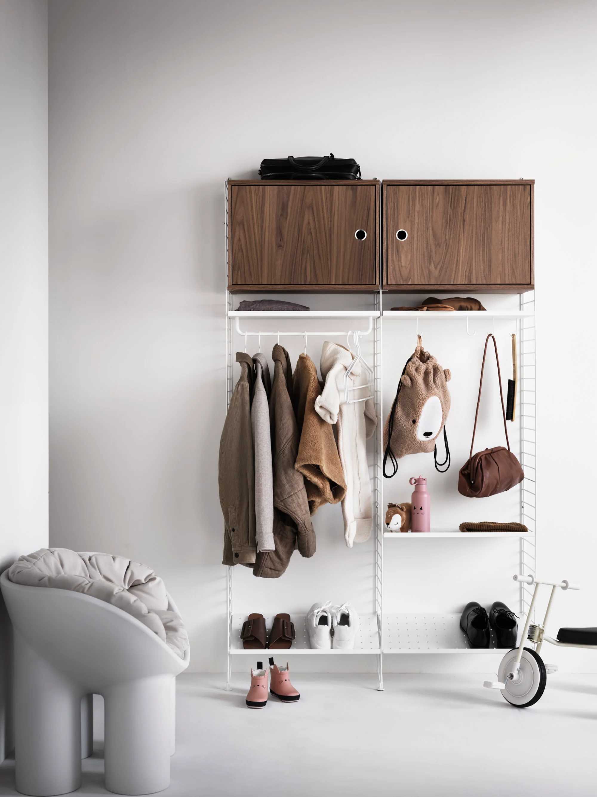 Metalen plank String System