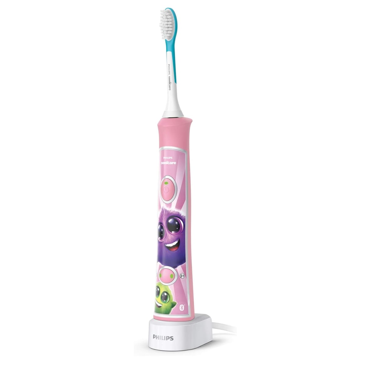 Philips Sonicare for Kids elektrische Zahnbürste - Schallzahnbürste mit Timer, App-Unterstüzung und Bluetooth