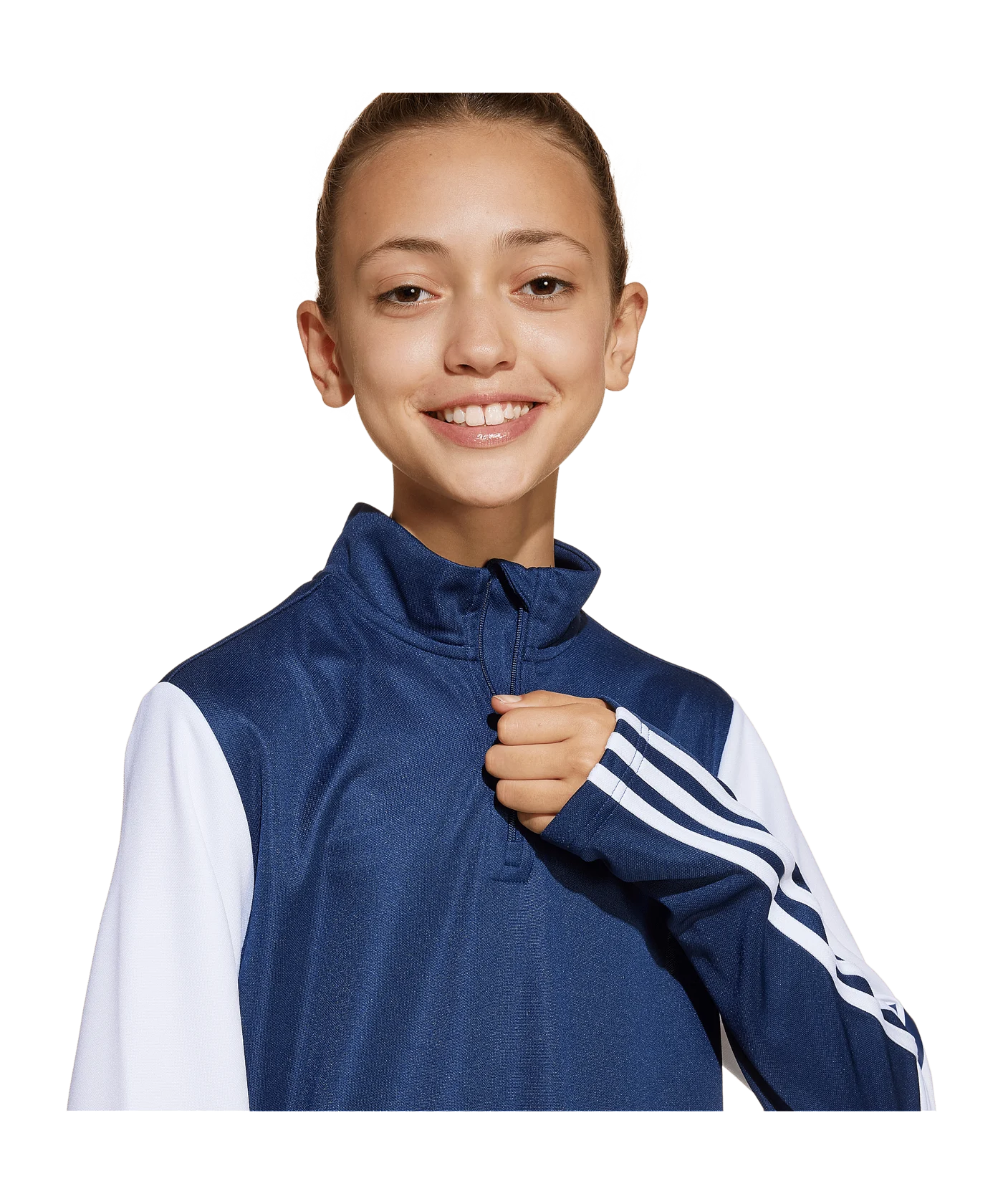 adidas Squadra 25 HalfZip Sweatshirt Kids Blau