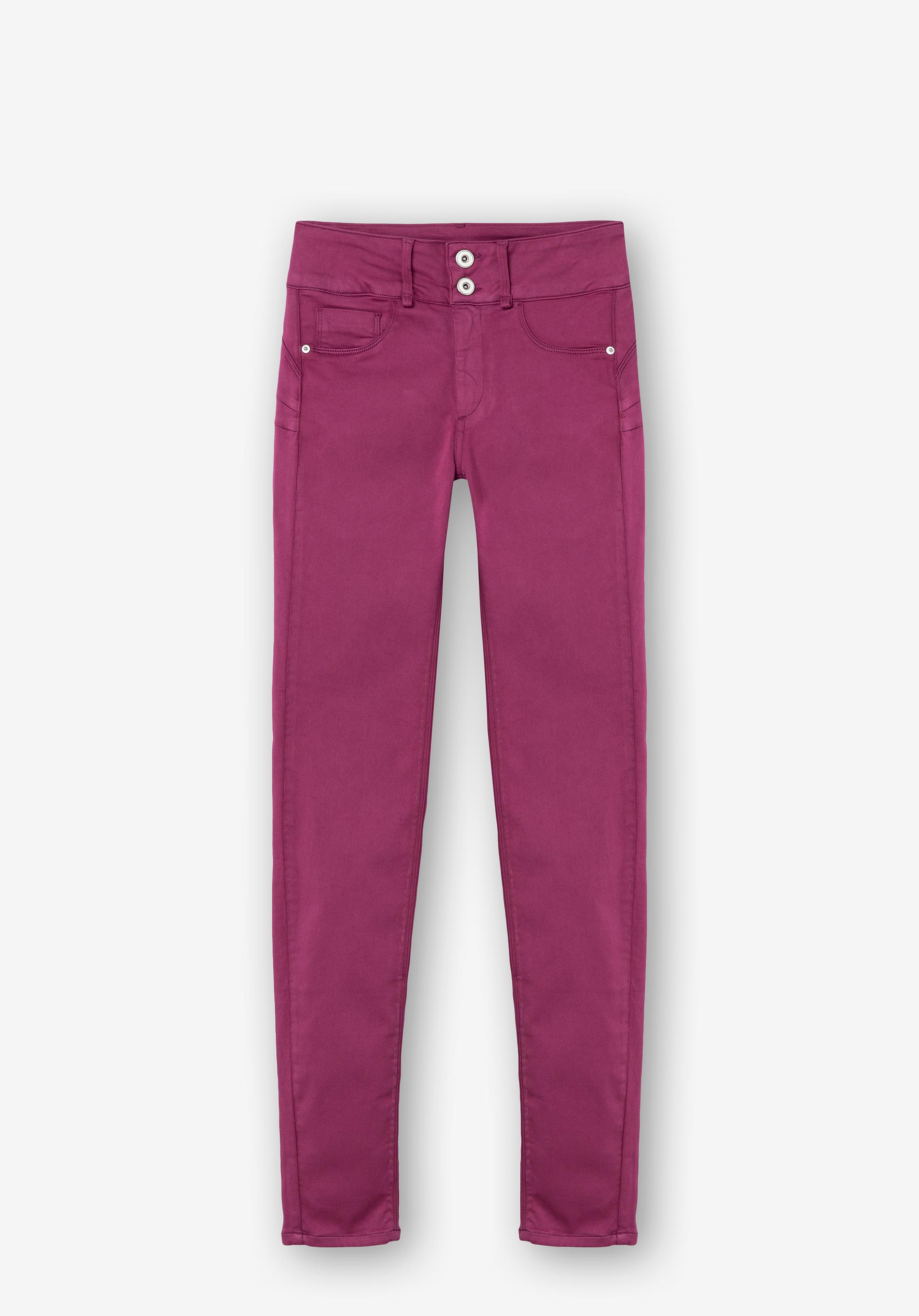 Jeans One Size Double-up Skinny Cintura Alta