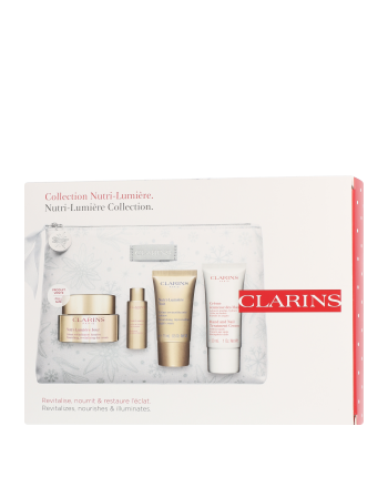 Clarins Nutri-Lumière Set mit Day Cream 50ml-15ml-10ml-30ml