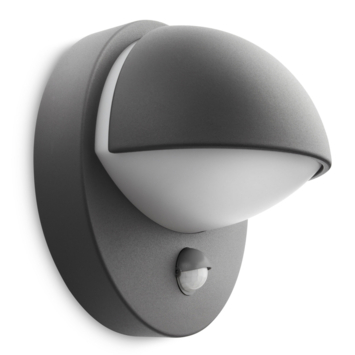 Philips buitenlamp MyGarden June zwart met bewegingssensor