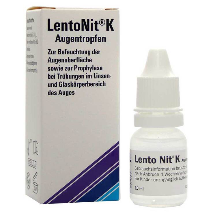Lento Nit K Augentropfen, 10 ml