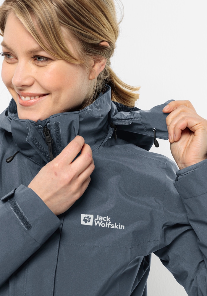 Jack Wolfskin 3-in-1-Funktionsjacke »LUNTAL 3IN1 JKT W« mit Kapuze