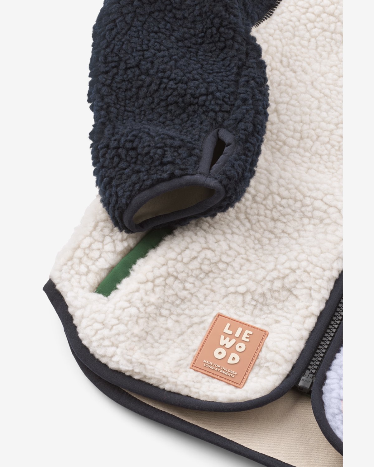 Fleecejakke Barn – 100% Resirkulert | Noam Pile Jacket