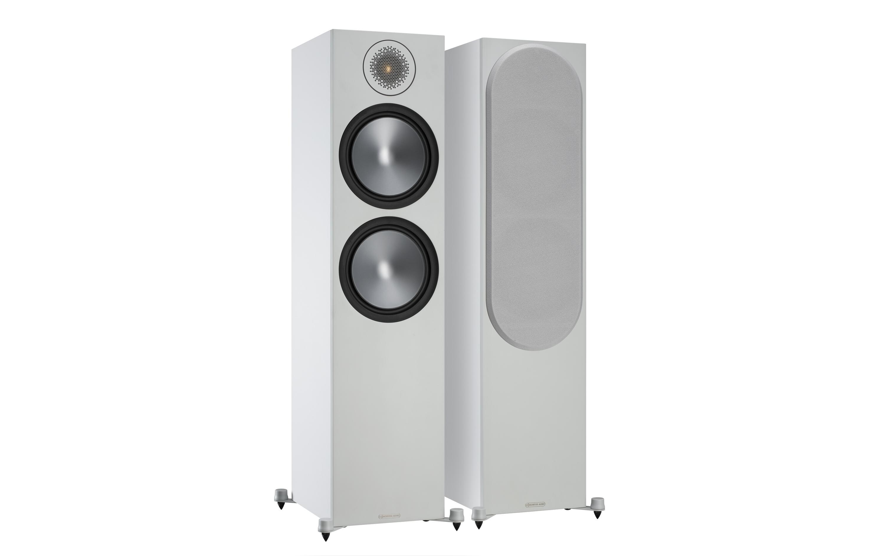 Standlautsprecher Paar Bronze 500 Weiss<br>Bronze-Serie – Made for you