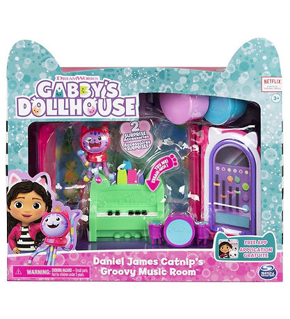 Gabby's Dollhouse S?t - 8 Dele - Daniel James Catnip Groovy Musi