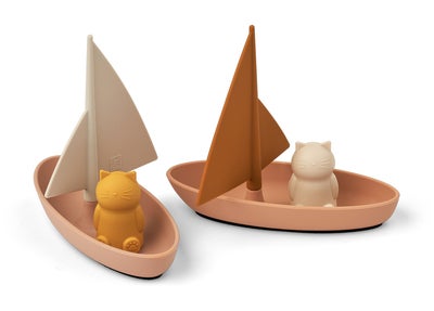 LIEWOOD Ensley Boats Badeleke 2-Pakk, Pale Tuscany/Multi