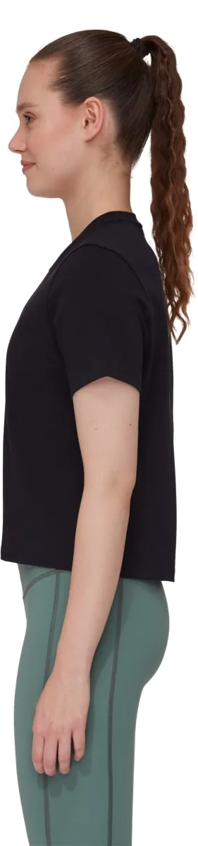 Mammut Massone T-Shirt Cropped Women Patch Black