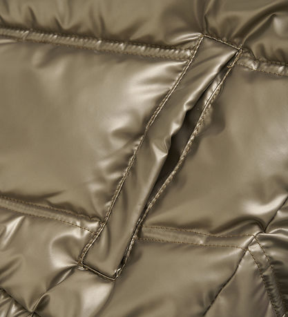 Creamie Steppjacke - Metallic - Pale Gold