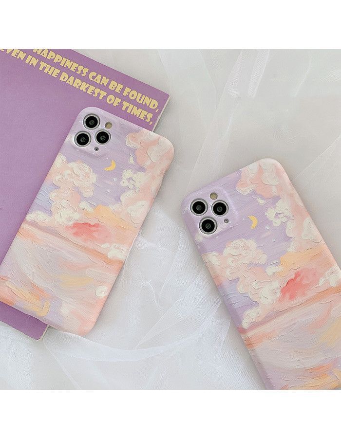 Elliure - Cloud Print telefoonhoesje - iPhone 11 Pro Max / 11 Pro / 11 / XS Max / XS / XR / X / 8 / 8 Plus / 7 / 7 Plus / 6S / 6S Plus