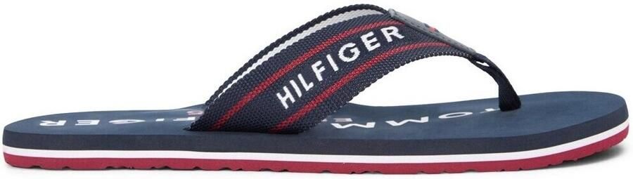 Tommy Hilfiger Heren Slippers Sporty Beach Slipper Blauw
