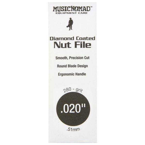 MusicNomad Diamond Coated Nut File .020