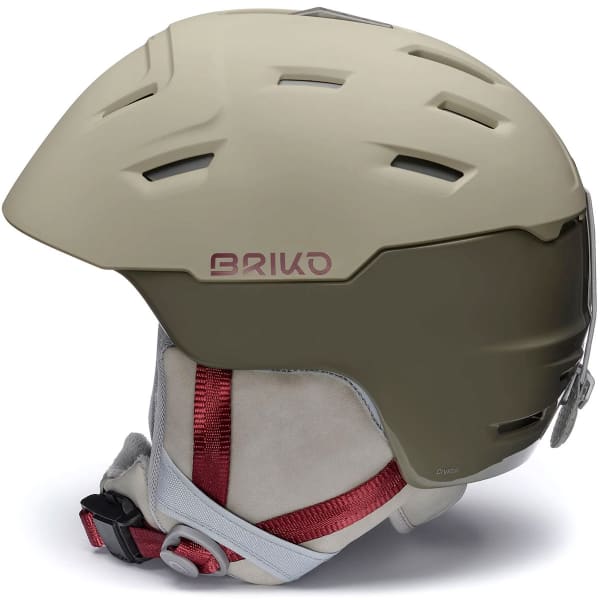 Casque de ski BRIKO CRYSTAL 2.0 MATT NOMAD BEIGE-SHINY CLAY CREEK GREEN-TAWNY PORT PLUM