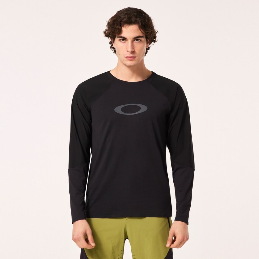 Oakley Seeker Airline Langærmet Jeysey Sort