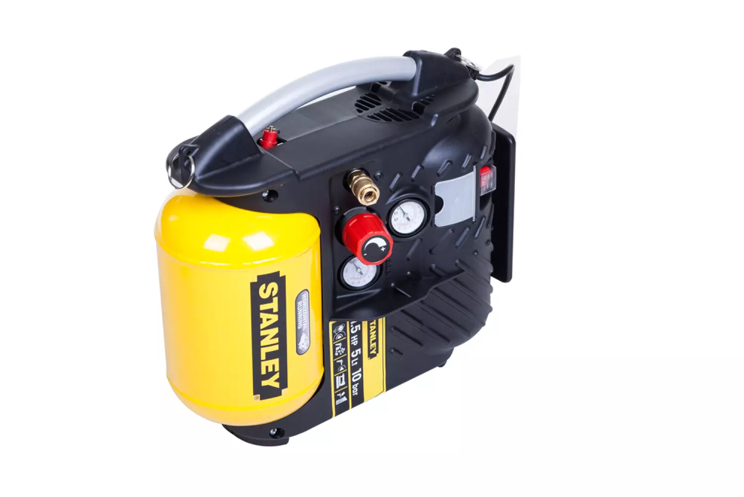 Stanley 8215250STN596 Compressor - DN200/10/5 - Olievrij - 10bar - 1100W