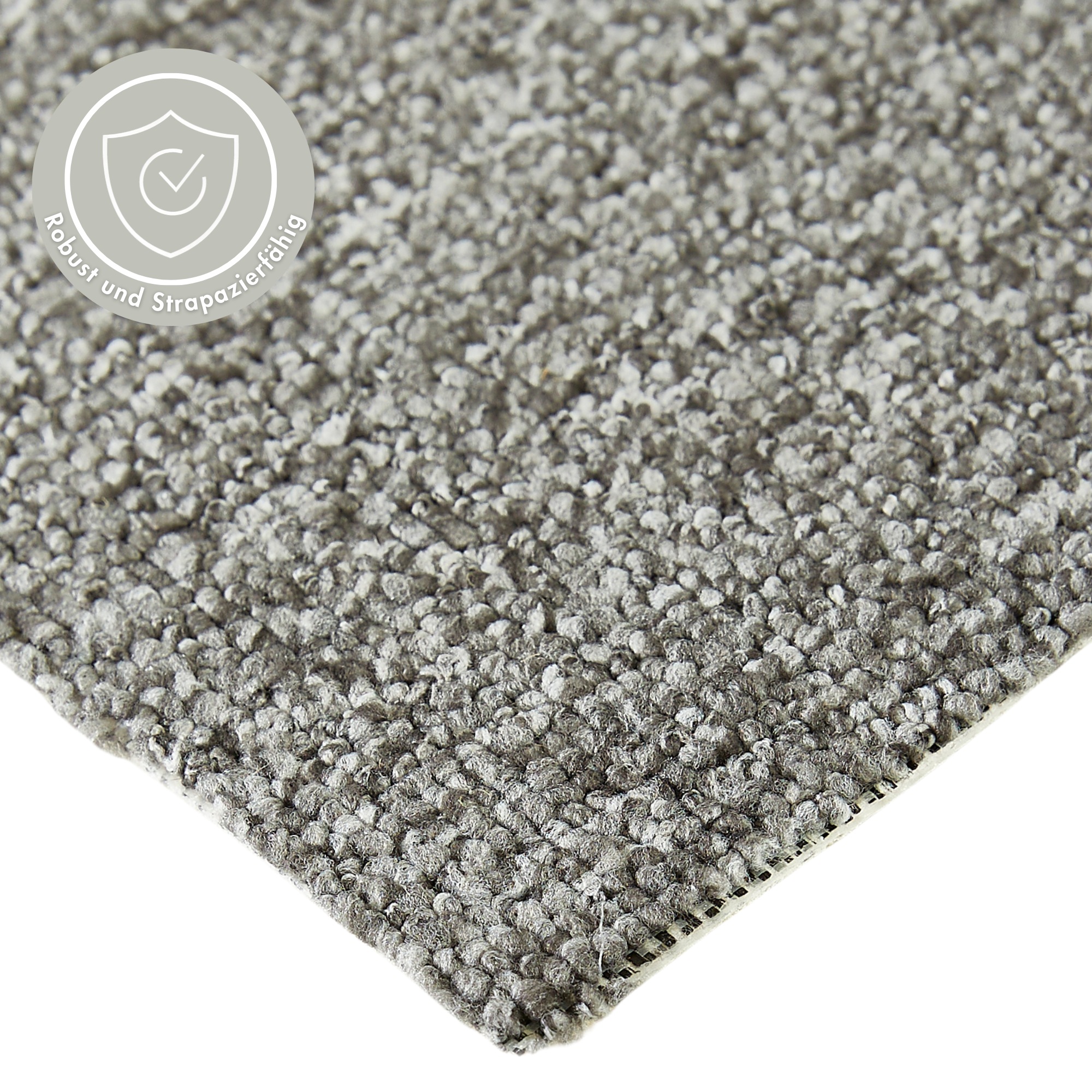 Andiamo Teppichboden »Bruce, Schlinge« rechteckig 4 mm Höhe meliert. Breite 400 cm, Wohnzimmer, strapazierfähig & robust