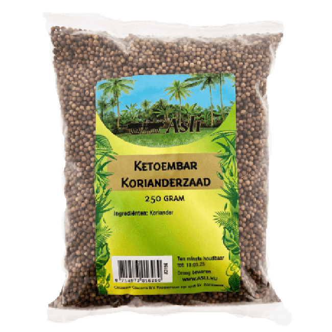 Asli Ketoembar Korianderzaad 250g
