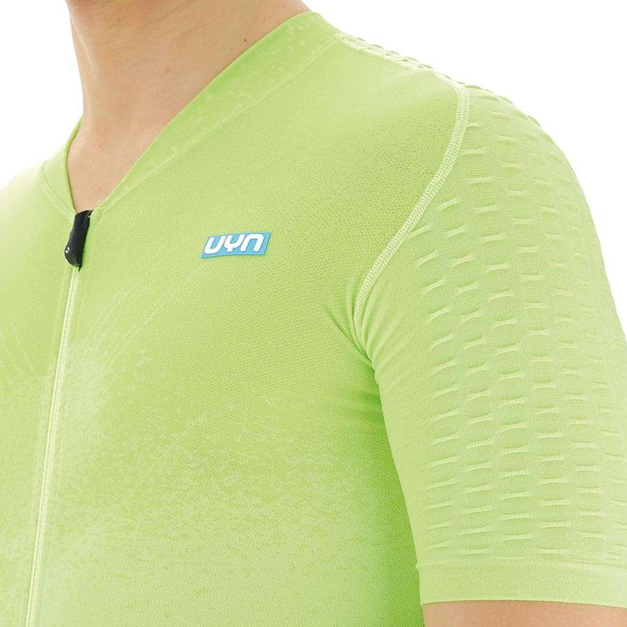 UYN Airwing Fietsshirt Korte Mouwen Geel/Zwart Heren