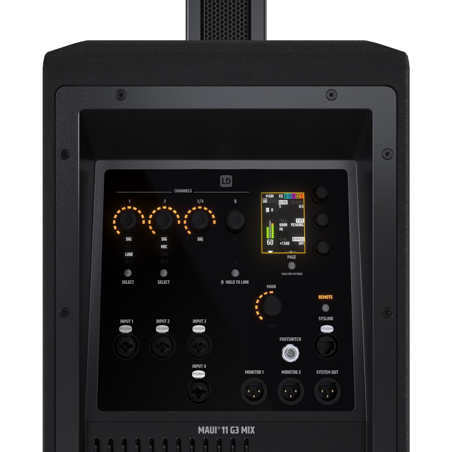 LD Systems MAUI 11 G3 MIX cardioïde zuilsysteem 1460 Watt