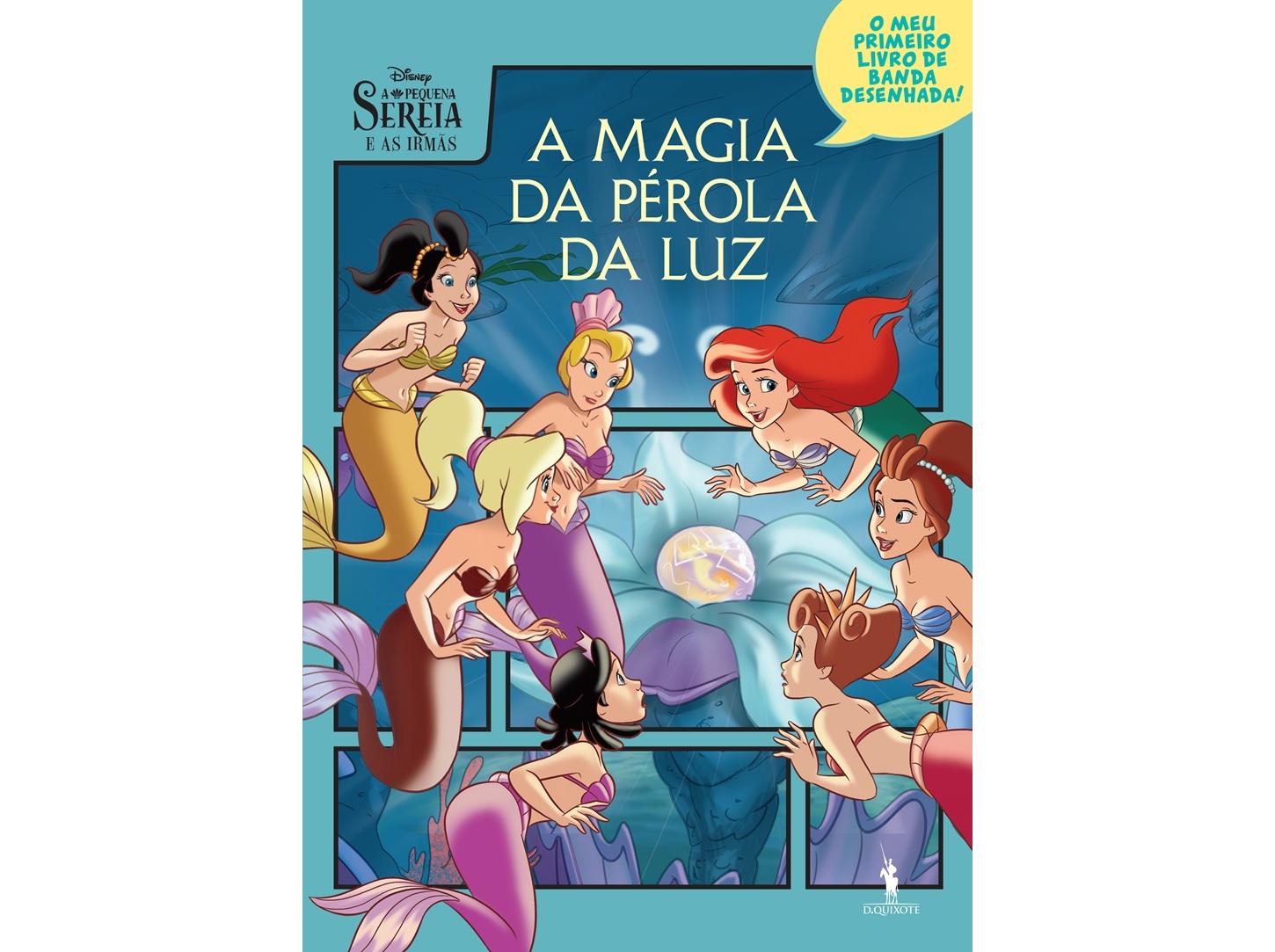 LIVRO A MINHA PRIMEIRA BANDA DESENHADA ARIEL DE DISNEY