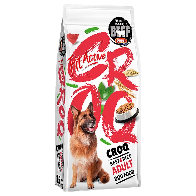 FitActive CROQ Premium bœuf, riz