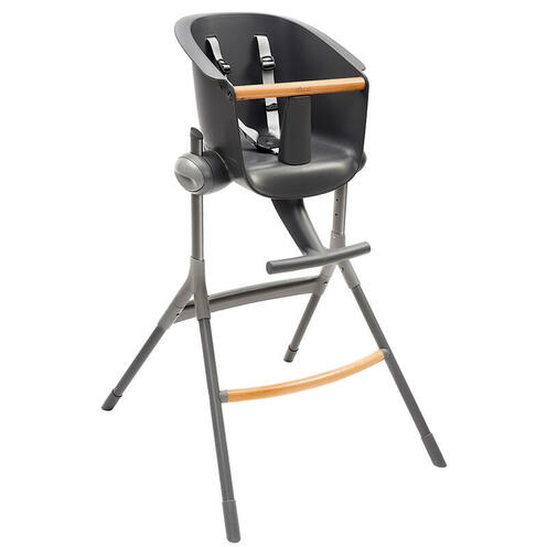 Chaise haute Up & Down Dark Grey - BEABA