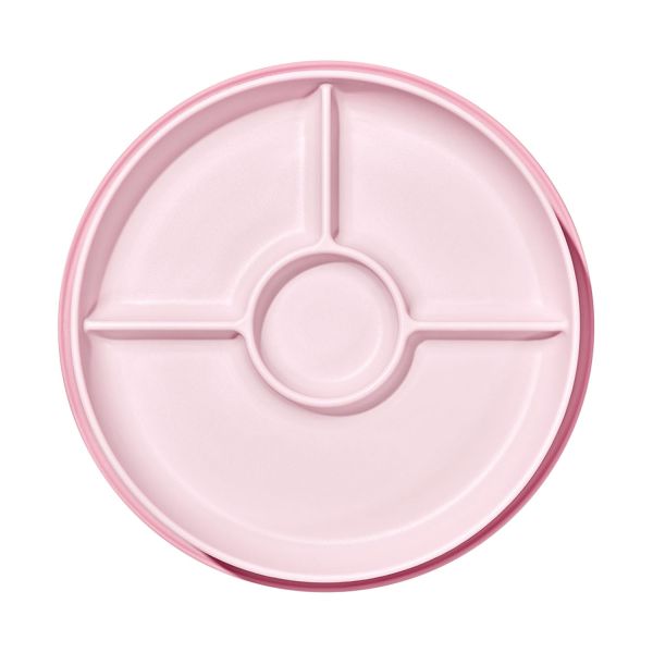 Oxo Tot Stick & Stay Bord met 3 vakjes - Opal
