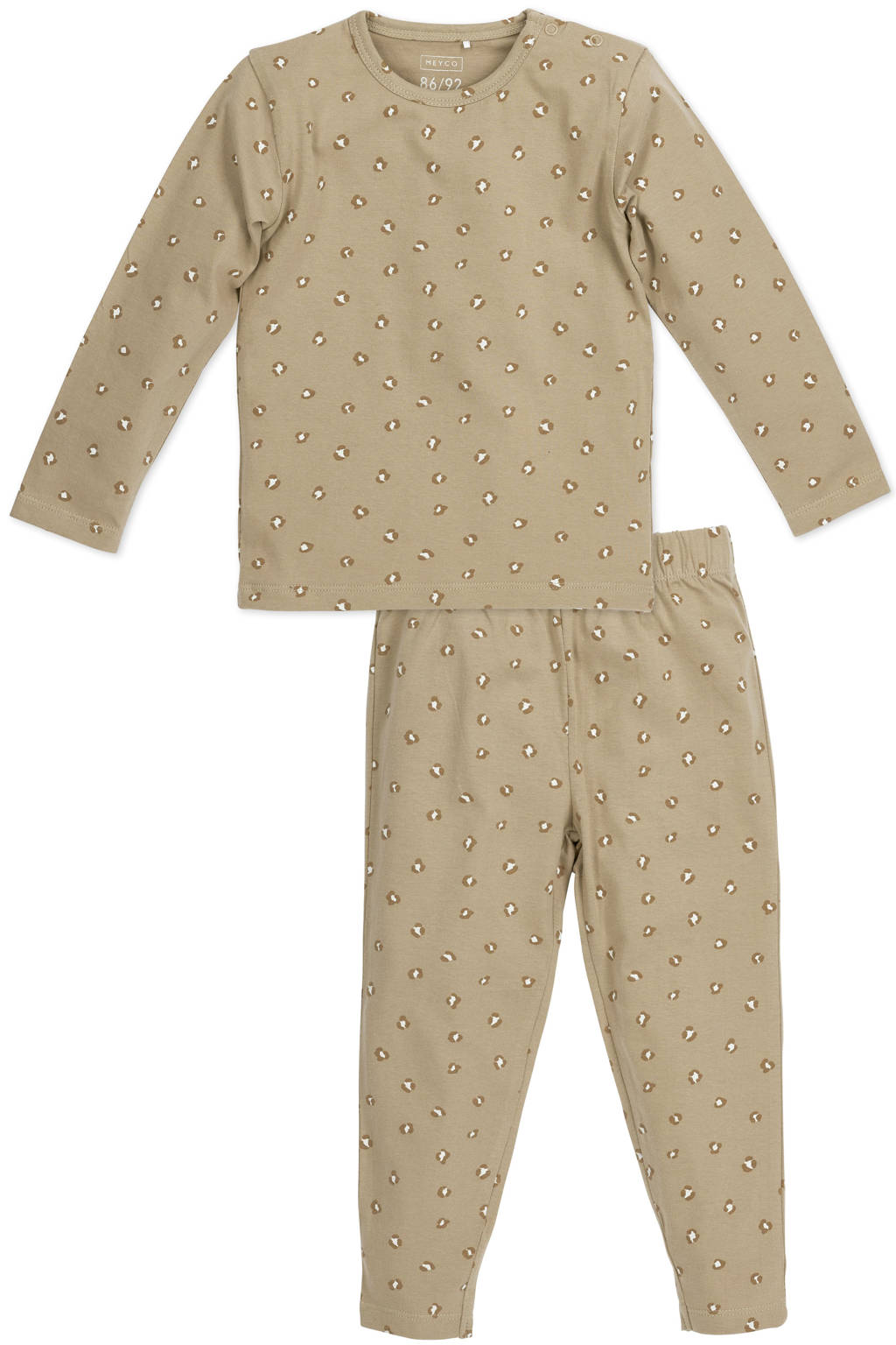 Meyco pyjama Mini Panther Sand
