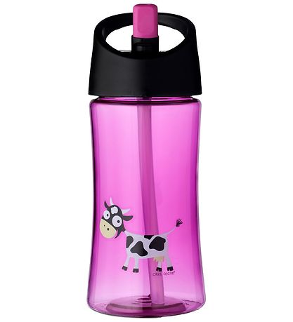 Carl Oscar Trinkflasche - 350 ml - Purple Kuh